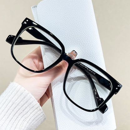 GAFAS DE LECTURA ANTI-LUZ AZUL ULTRALIGERAS CON MARCO GRANDE DE MODA PARA MUJER