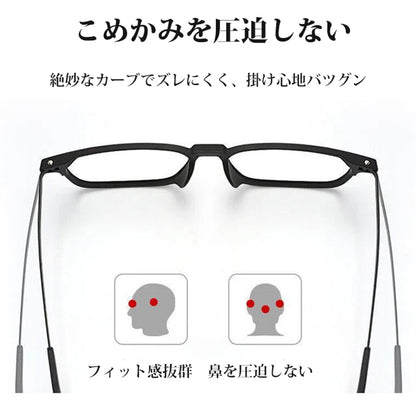 Eterlens 超軽量チタンブルーライト対策老眼鏡