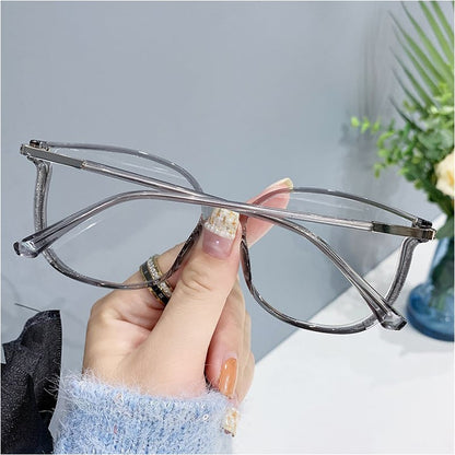 WOMEN'S FASHION LARGE FRAME HD ANTI-BLU-RAY READING GLASSES