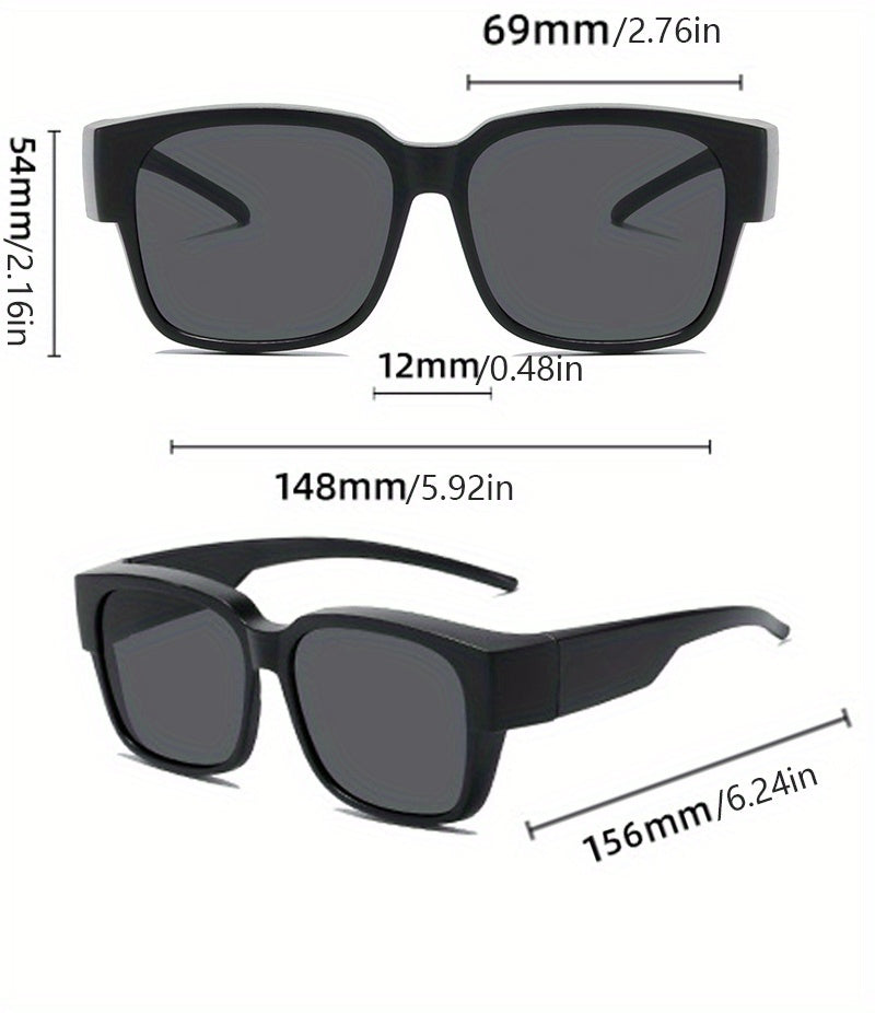 TAC QUADRATISCHE UNISEX-SONNENBRILLE 