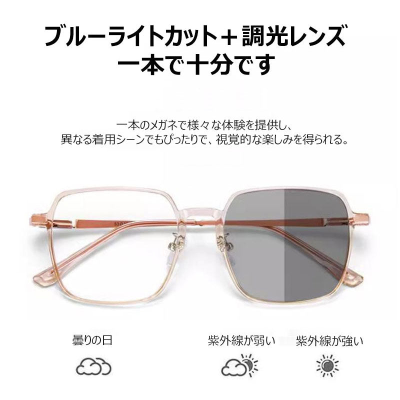 Eterlens 調光機能付きブルーライトカット老眼鏡