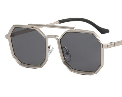 STEAMPUNK DOUBLE BEAM SUNGLASSES