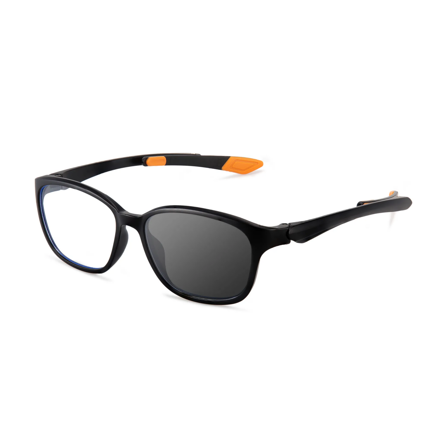 【USOPTIGAZE】SPORT FASHIONABLE LARGE SQUARE FRAME WITH DETACHABLE PHOTOCHROMIC MULTIFOCAL LENSES