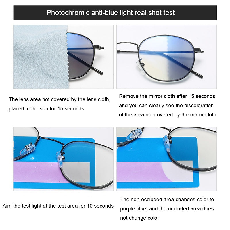 MULTI-FOKUS FERN- UND NAHSICHT PHOTOCHROME OPTISCHE VERGRÖSSERUNGSBRILLE FÜR DEN OUTDOOR