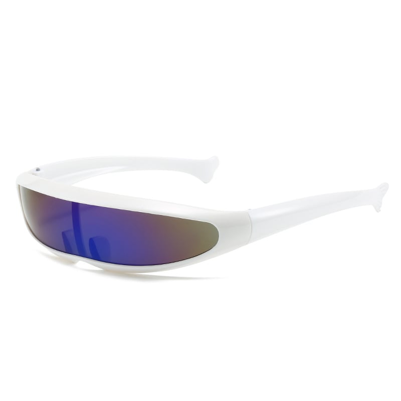 MEN'S FUTURISTIC STYLIST ONE-PIECE PC 100% UV PROTECTION SUNGLASSES