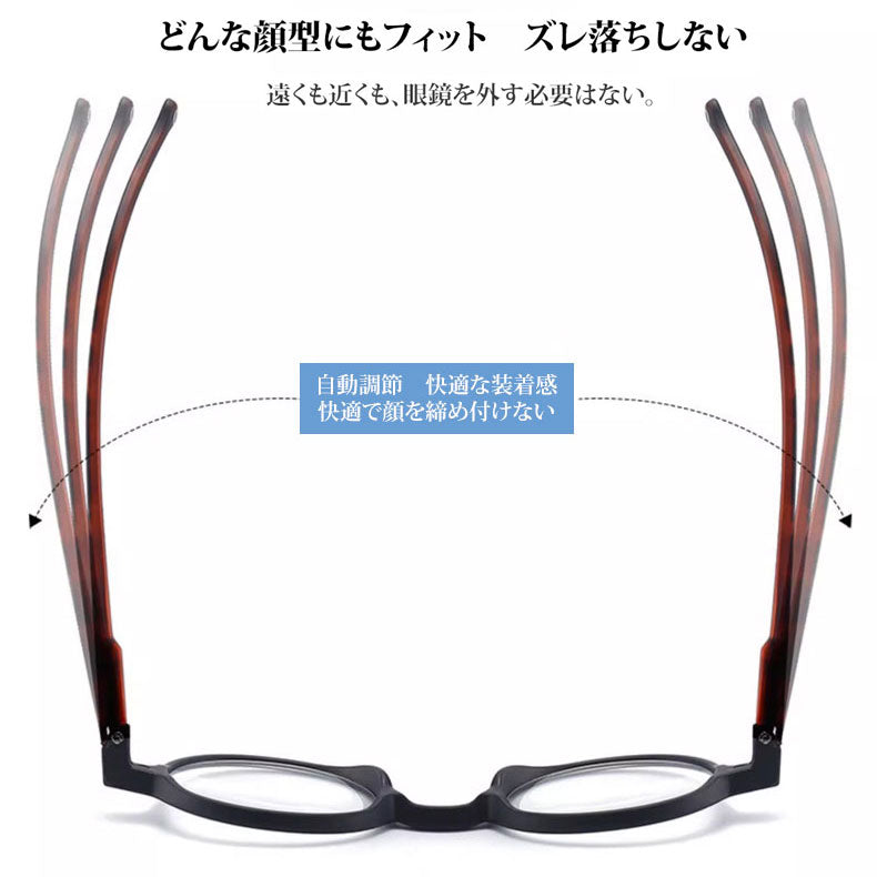 Eterlens  遠近両用ブルーライトカット累進多焦点老眼鏡