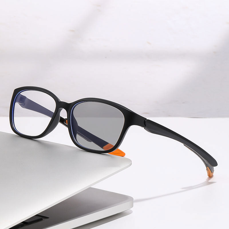 【USOPTIGAZE】SPORT FASHIONABLE LARGE SQUARE FRAME WITH DETACHABLE PHOTOCHROMIC MULTIFOCAL LENSES