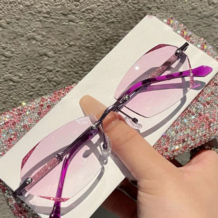 Eterlens 縁無しブルーライトブルーライト防止老眼メガネ