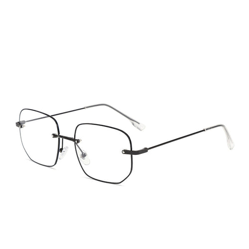 ULTRALEICHTE ANTI-BLAULICHT-LESEBRILLE MIT GROSSEM METALLRAHMEN