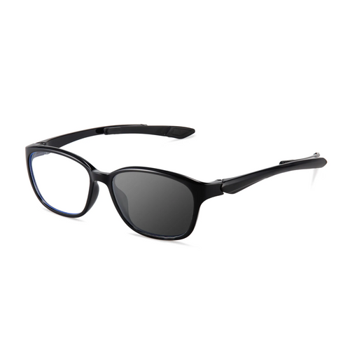 【USOPTIGAZE】SPORT FASHIONABLE LARGE SQUARE FRAME WITH DETACHABLE PHOTOCHROMIC MULTIFOCAL LENSES