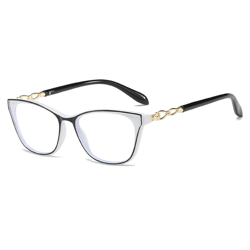 FULL FRAME RESIN METAL ANTI-BLUE LIGHT READING GLASSES