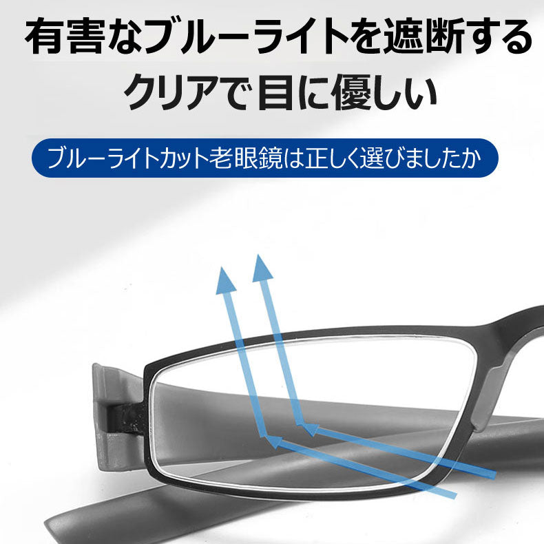 Eterlens ブルーライトカット老眼鏡