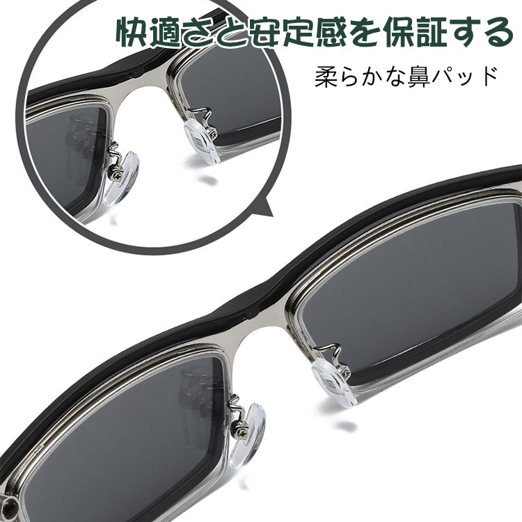 Eterlens マグネットで装着する5in1サングラス