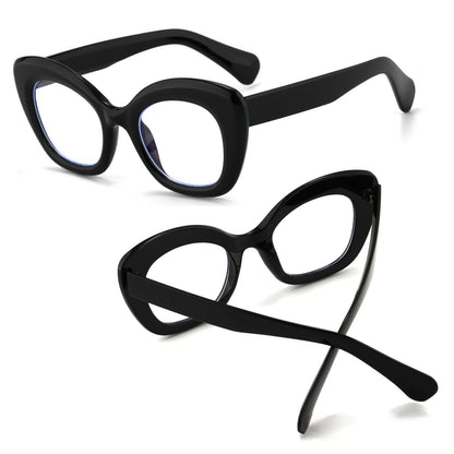 CLASSIC LARGE FRAME RETRO ANTI-BLUE LIGHT READING GLASSES